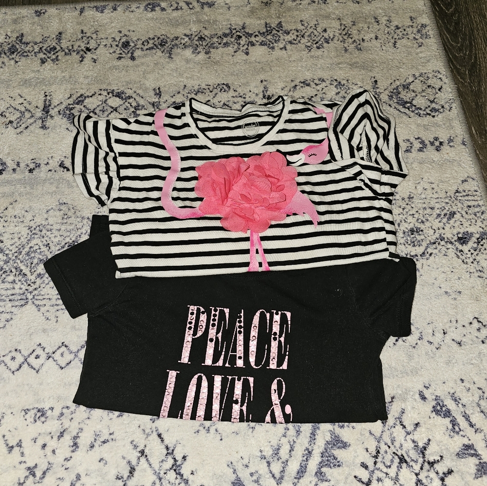Bundle little girls shirts